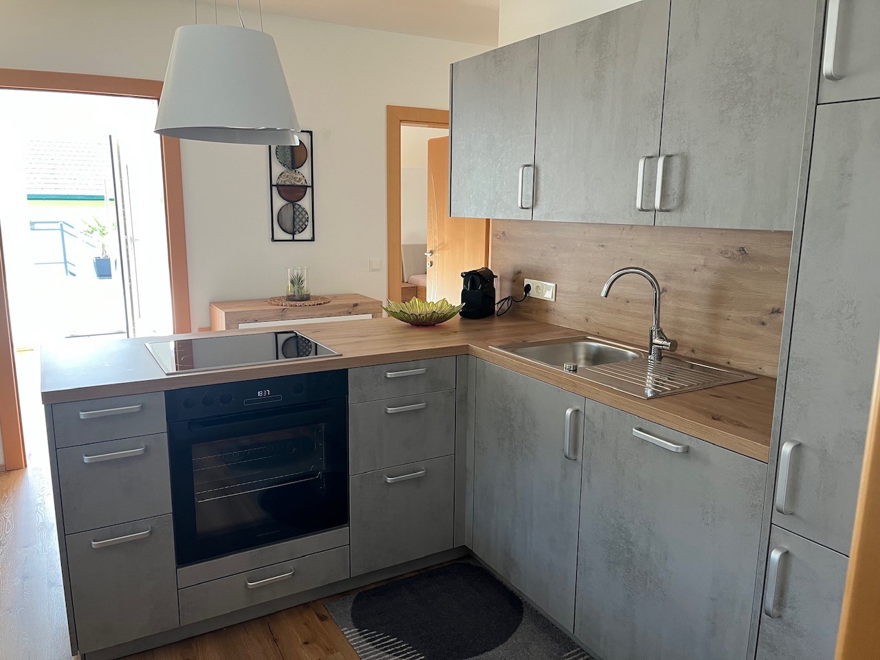 Küche Ferienwohnung Bacher