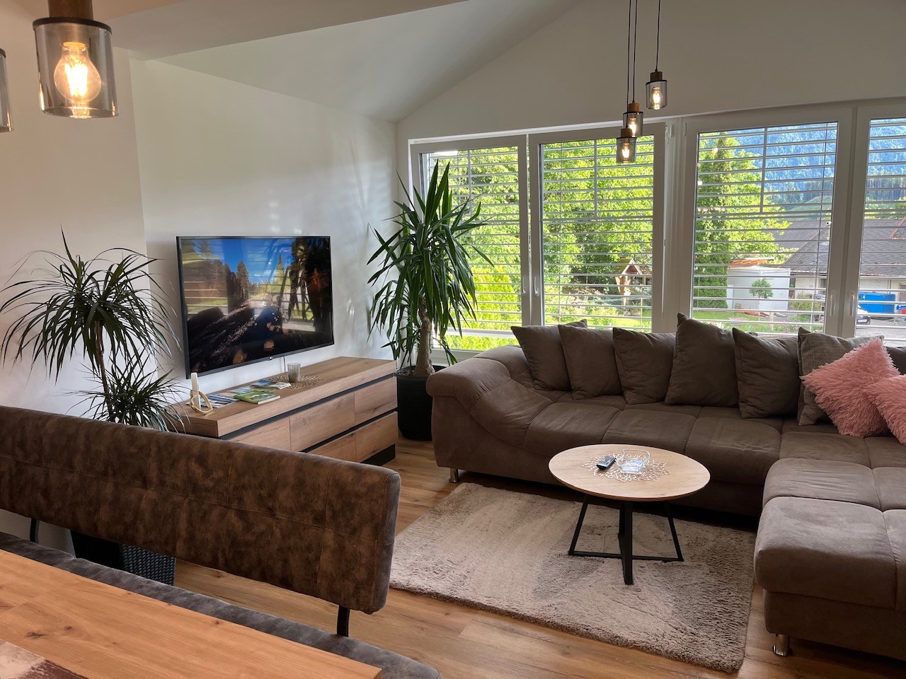 Wohnzimmer Ferienwohnung Bacher